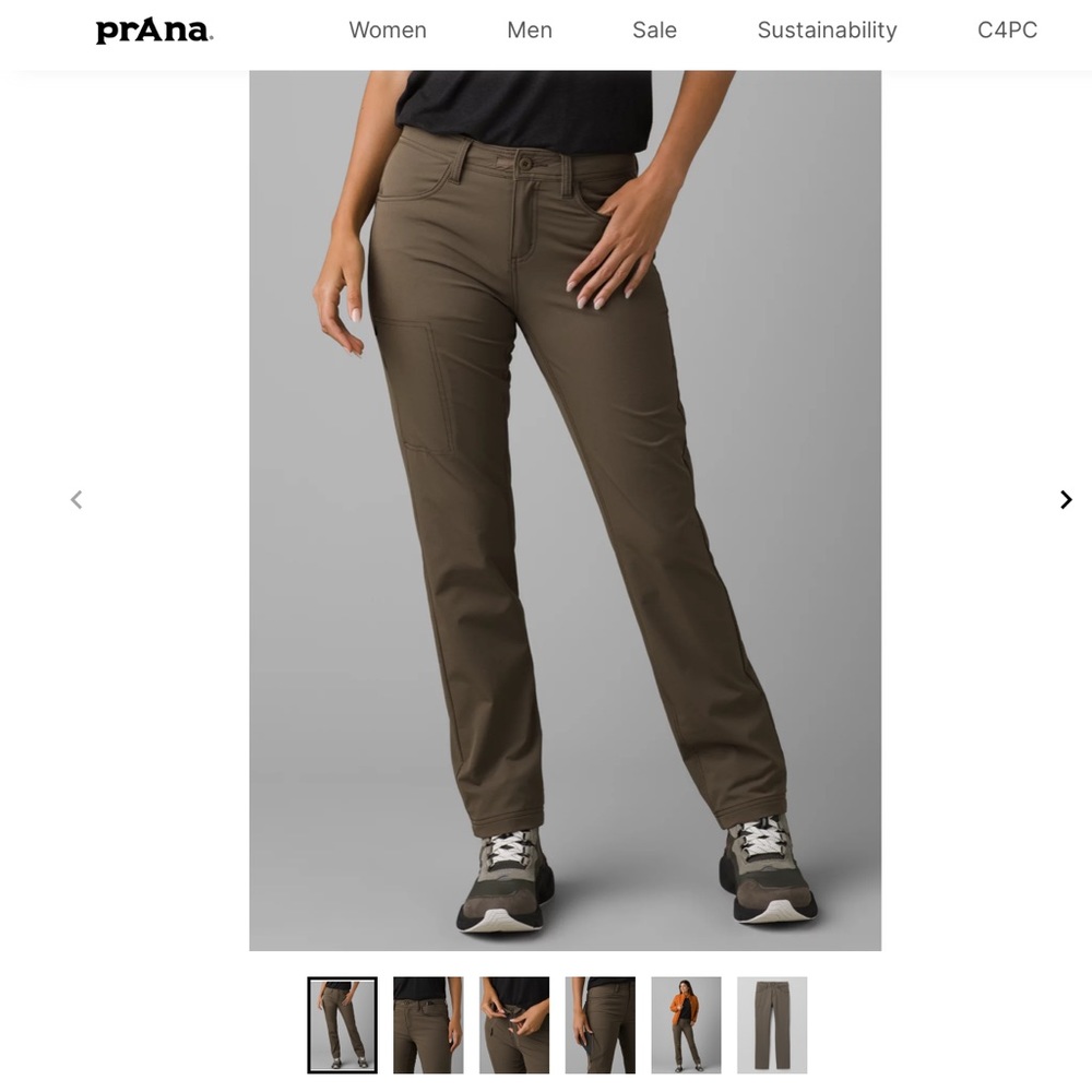 BRAND NEW Brown Praha womens hiking pants